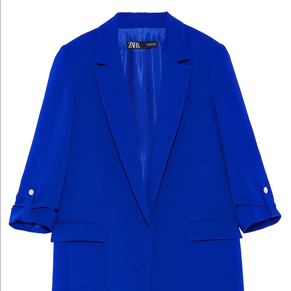 Zara blazer. Dark blue.